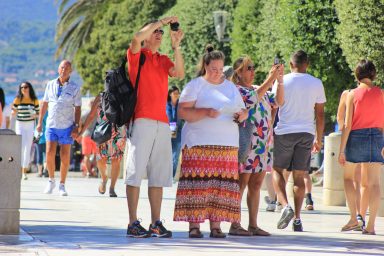 turisti, ljeto, turizam, dolasci, nocenja, smjestaj