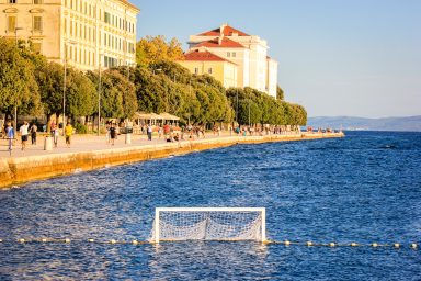 zadar, riva, vaterpolo, vakanza, sveuciliste, vrijeme, ljeto, vremenska prognoza