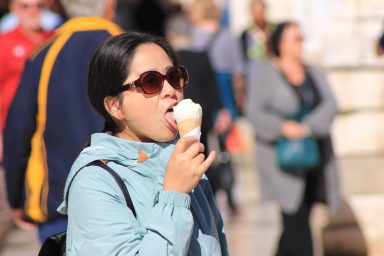 sladoled, vrijeme, vremenska prognoza