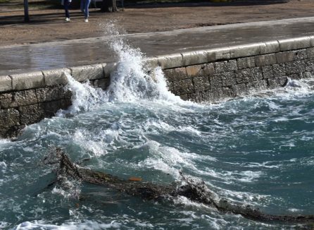 jugo, valovi, riva, nevrijeme, val, vrijeme vremenska prognoza, nevera