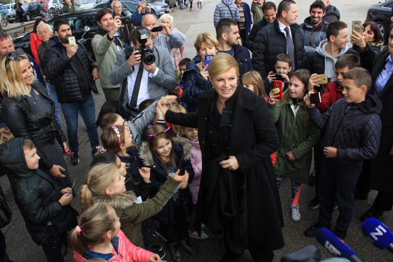 predsjednica rh kolinda grabar kitarovic, djeca, mladi, vrtic