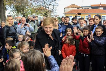 predsjednica rh kolinda grabar kitarovic, djeca, mladi, vrticka djeca