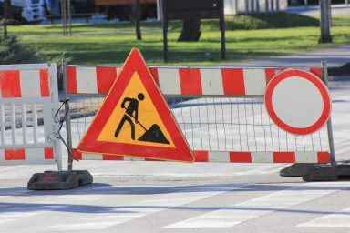 radovi jazine, promet, prometni znakovi, promet