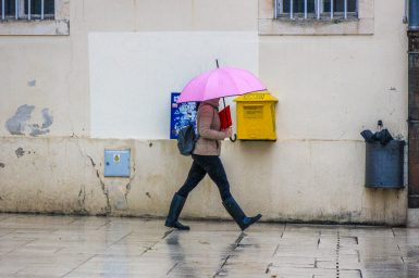 kisa, kisobran, zima, hladno, vrijeme, vremenska prognoza