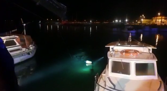 auto u moru, nesreca