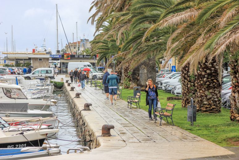 branimirova obala, vrijeme, vremenska prognoza, palme, zadrani, gradani