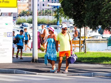 turisti, kupanje, turizam, vrijeme