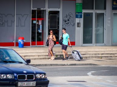 turisti, putovanje, nocenja