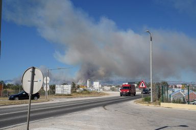 pozar, murvica
