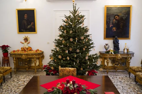 Nadbiskupija, Bozic, andeo, bozicne dekoracije, slama, bozicno drvce, dosasce bor FOTO Matija Lipar_-24