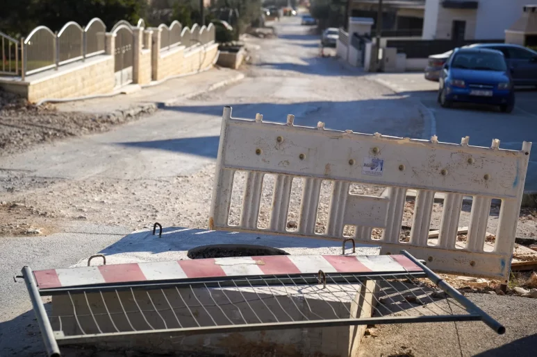 Kozinski prilaz, radovi na cesti, Plovanija FOTO Matija Lipar_-8