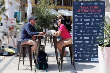 26 Tuna, Sushi _ Wine Festival Zadar 21.4.2023 jutro, foto Bojan Bogdanić