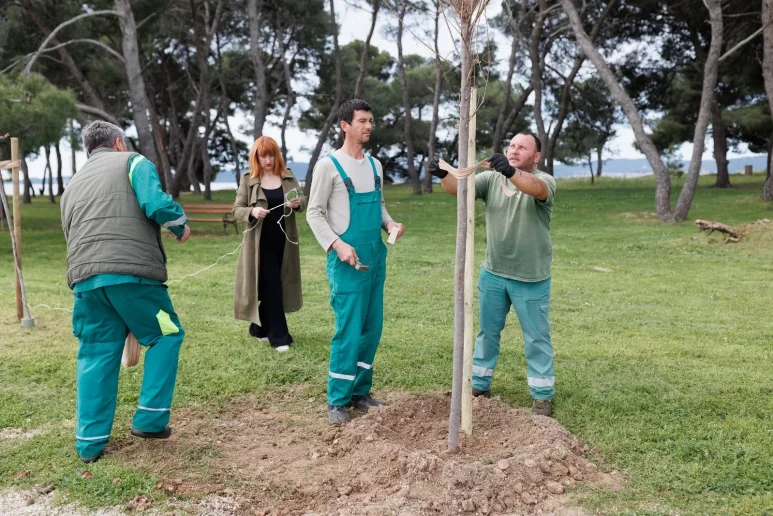 5 Sadnja stabala Zadar 19.4.2023, Foto Bojan Bogdanić
