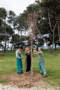 6 Sadnja stabala Zadar 19.4.2023, Foto Bojan Bogdanić