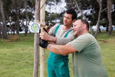 7 Sadnja stabala Zadar 19.4.2023, Foto Bojan Bogdanić