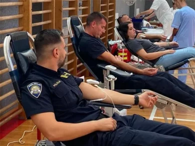 akcija darivanja krvi policija 3