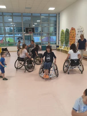 prezentacija kosarke u kolicima KKOI12