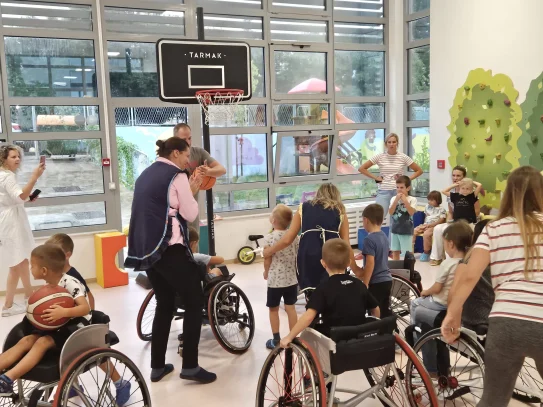 prezentacija kosarke u kolicima KKOI9