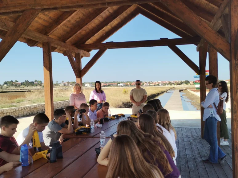 Edukacija za učenike Osnovne škole Petar Zoranić Nin, autorica Ana Glavan