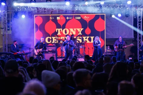 37 04 Tony Cetinski Advent u Zadru otvorenje 24.11.2023, Foto Bojan Bogdanić