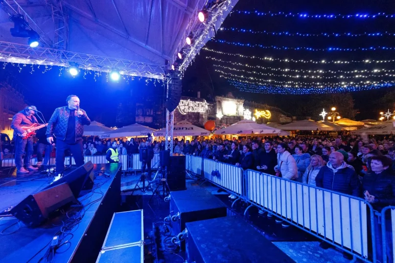 59 04 Tony Cetinski Advent u Zadru otvorenje 24.11.2023, Foto Bojan Bogdanić