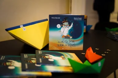 Predstavljanje slikovnice, slikovnica kako su slova stvorila rijeci FOTO Matija Lipar_