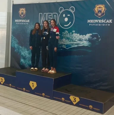 Zrna Šijaković, bronca na 400m slobodno