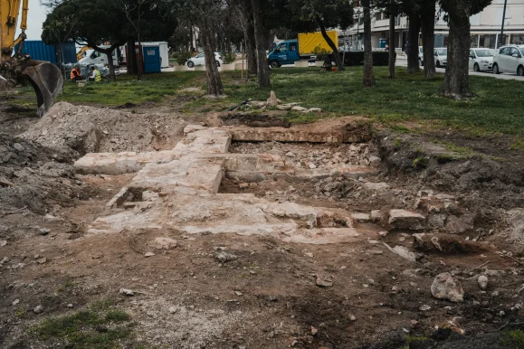 Arheoloski ostaci na rivi 2, riva FOTO Matija Lipar FOTO Matija Lipar-3