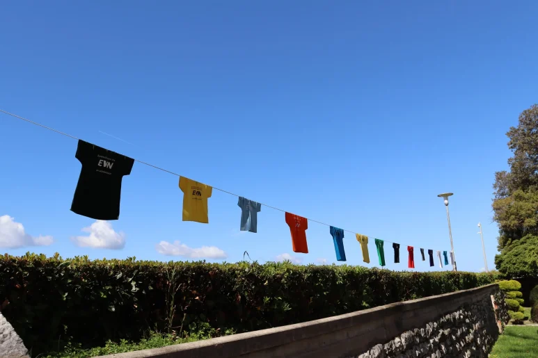 od branimira do branimira, izložene majice uoči biciklističkog toura