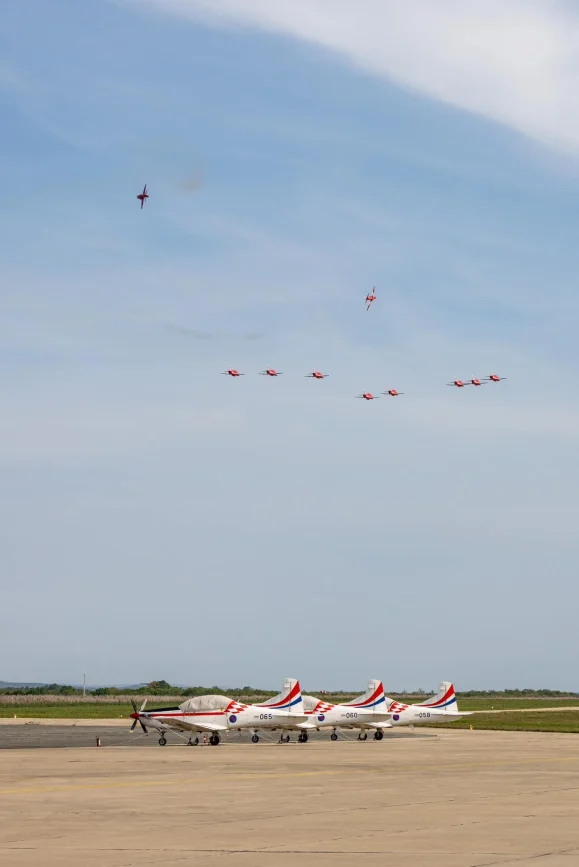 red arrows