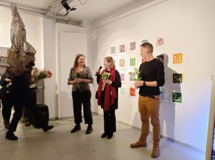 Otvorenje izložbe, Graz 2024. - govor mentora