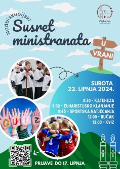 Susret ministranata, Plakat