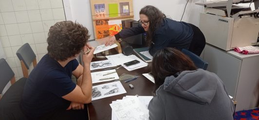 U ateljeu kod Edde Strobl