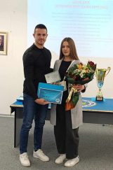 Najbolja sportašica Grada Benkovca-Lucija Tokić-kickboxing klub Velebit Benkovac