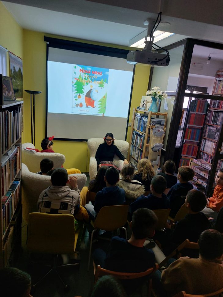 gradska knjižnica pag djeca božić 2