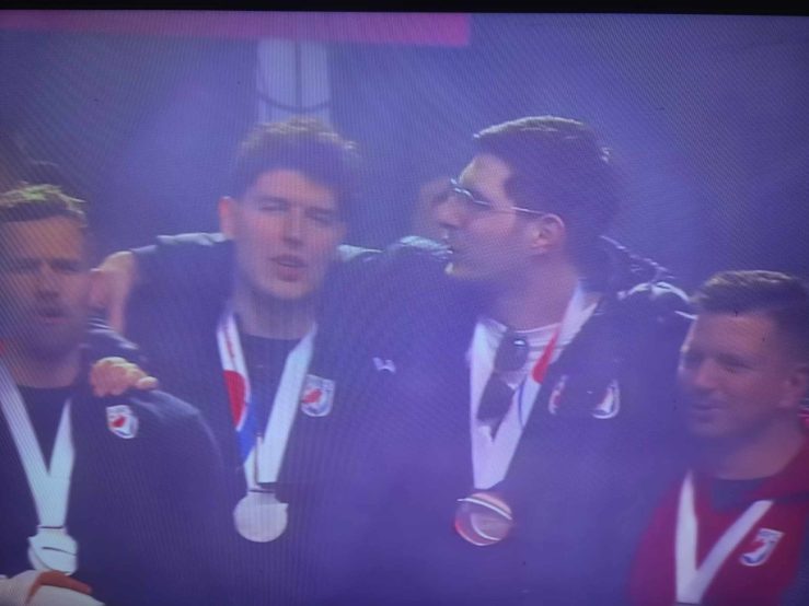 doček rukometaši 2
