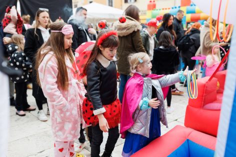03 Karnevalski dječji program Zadar 1.3.2025, Foto Bojan Bogdanić