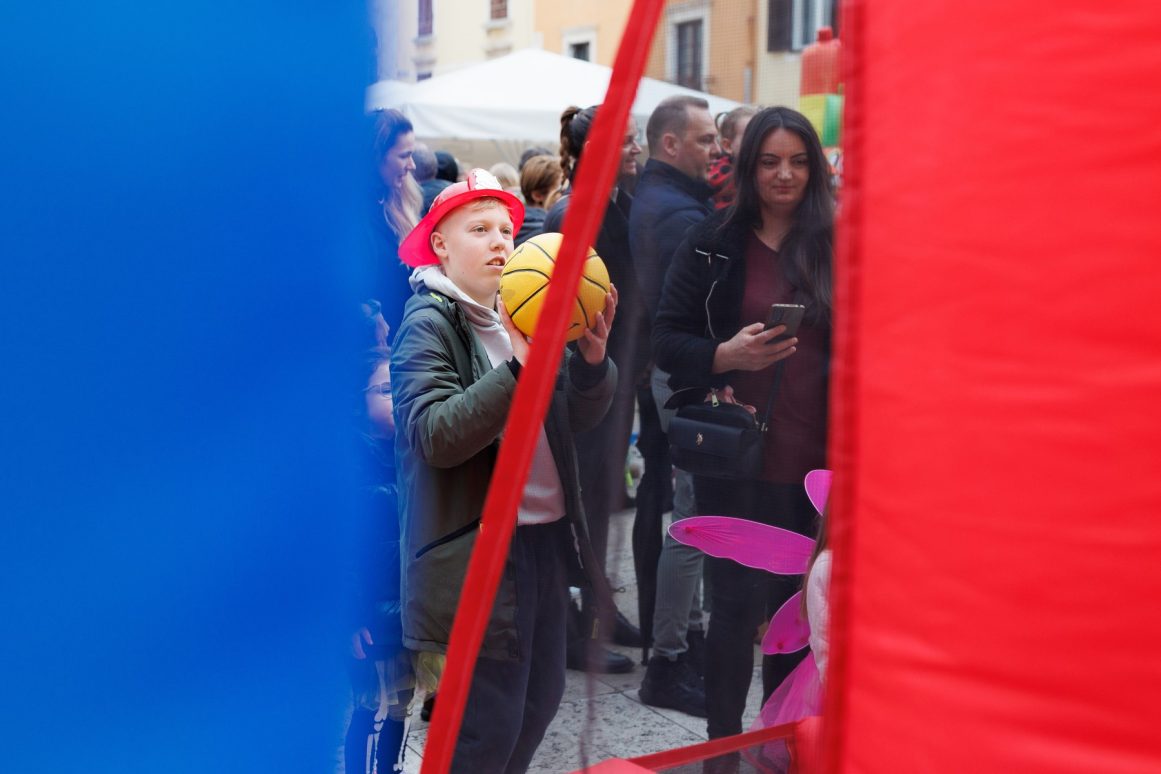 04 Karnevalski dječji program Zadar 1.3.2025, Foto Bojan Bogdanić