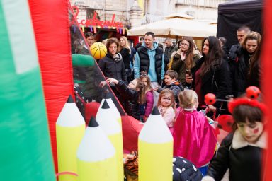 05 Karnevalski dječji program Zadar 1.3.2025, Foto Bojan Bogdanić