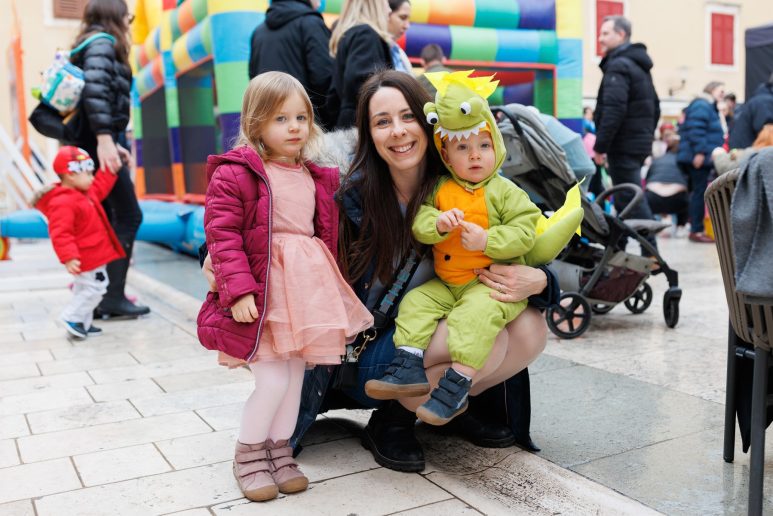 33 Karnevalski dječji program Zadar 1.3.2025, Foto Bojan Bogdanić