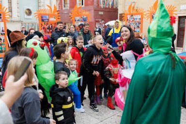 38 Karnevalski dječji program Zadar 1.3.2025, Foto Bojan Bogdanić