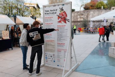 03 Sestre Husar Tuna, Sushi & Wine Festival 9.4.2025, Foto Bojan Bogdanić