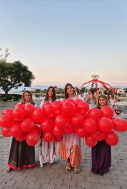 1100 BALONA SIMOBLIČNA PROSLAVA HRVATSKOG KRALJEVSTVA.