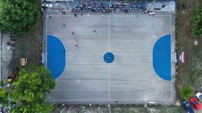 kožino naša dica kožina igralište iz zraka