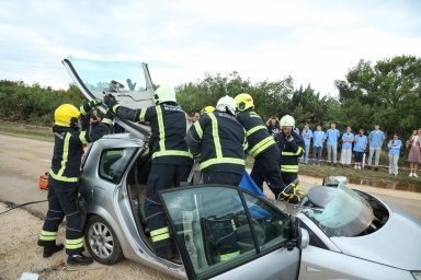zadarska županija hitna služba prometna mesreća vježba 15