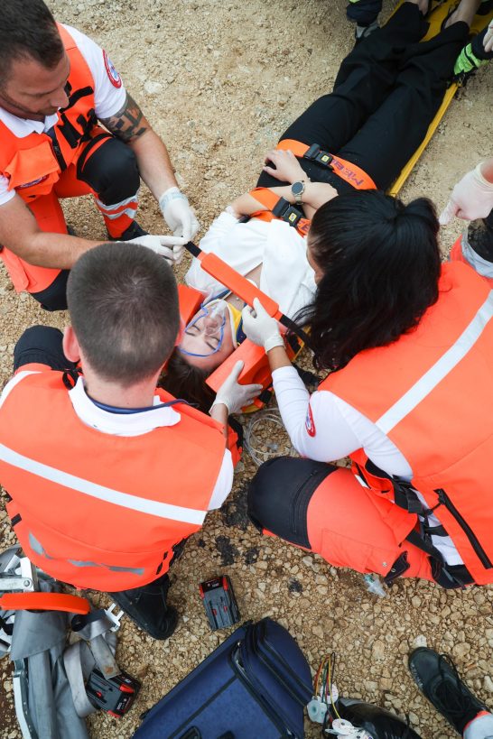 zadarska županija hitna služba prometna mesreća vježba 18