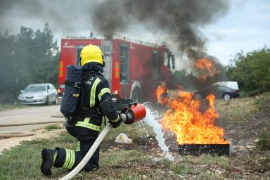 zadarska županija hitna služba prometna mesreća vježba 9