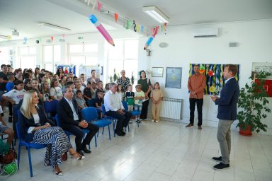 župan josip bilaver škola učenici pridraga 9