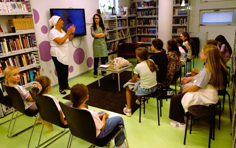 knjižnica biograd radionica kuhinja djeca