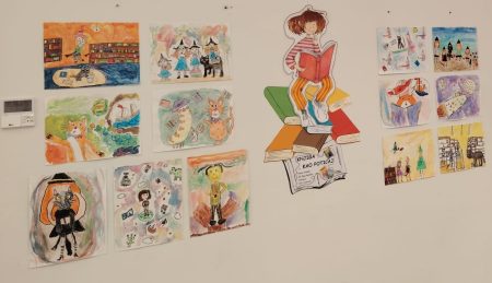 KNJIŽNICA UČENICI IZLOŽBA 2